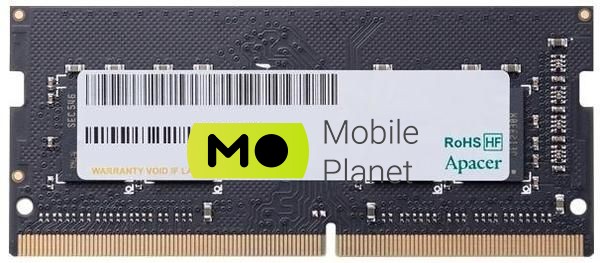 Оперативна пам'ять Apacer DDR4 16GB 3200Mhz (ES.16G21.GSH) (UA)