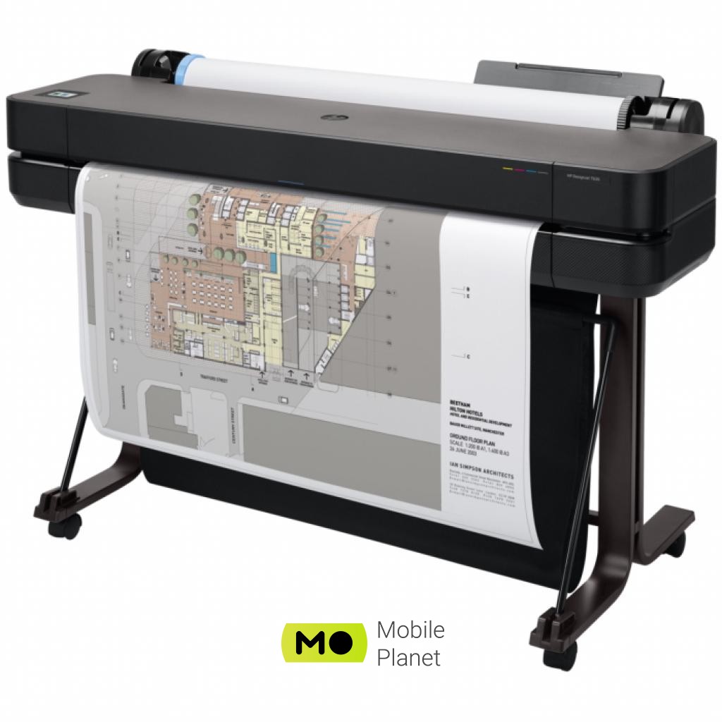 Плоттер HP DesignJet T630, 36 c WiFi (5HB11A) (UA)
