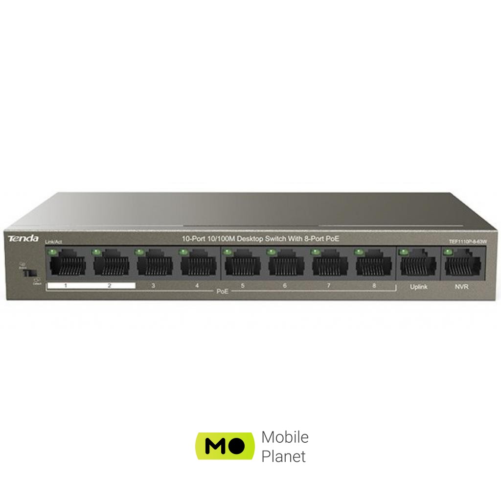 TENDA TEF1110P-8-63W (UA)