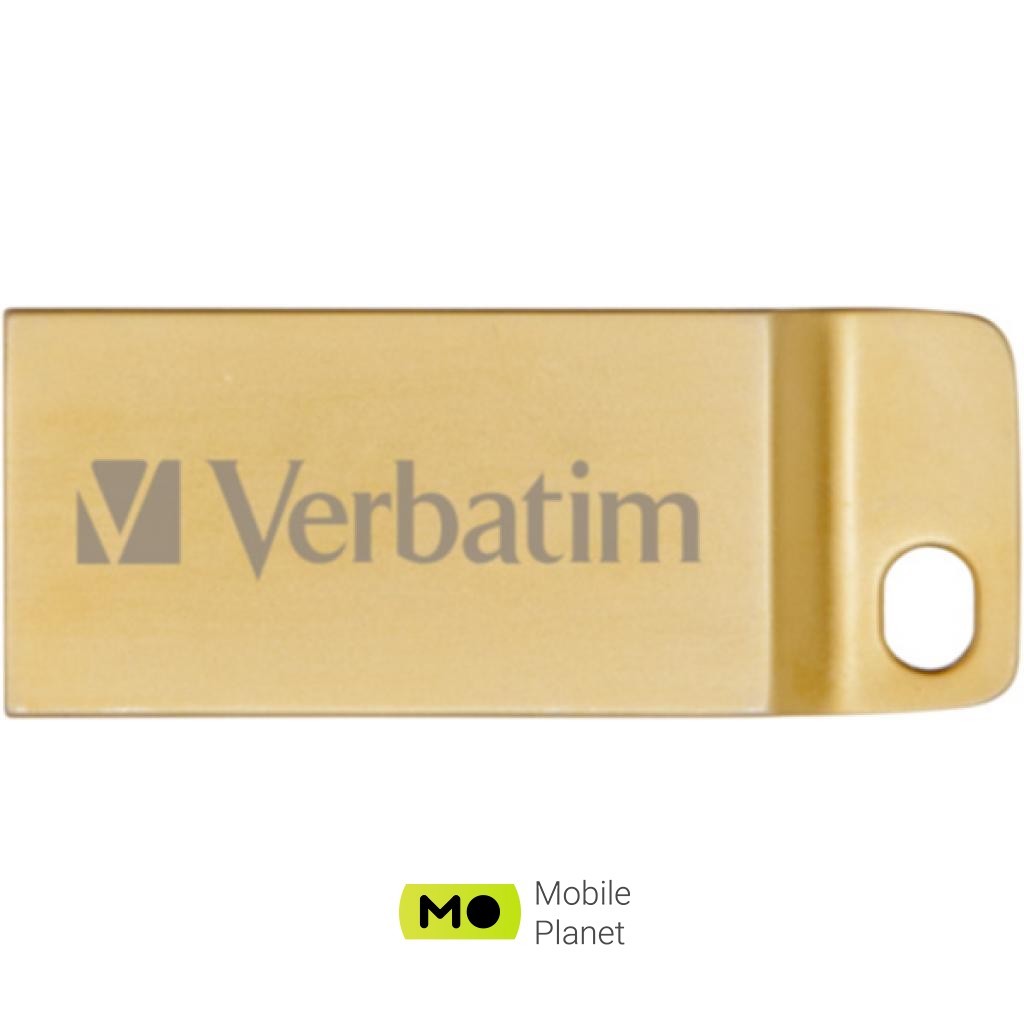 Флеш память Verbatim 64GB Metal Executive Gold USB 3.0 (99106) (UA)