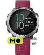 Garmin Forerunner 645 Music With Cerise Colored Band (010-01863-31)