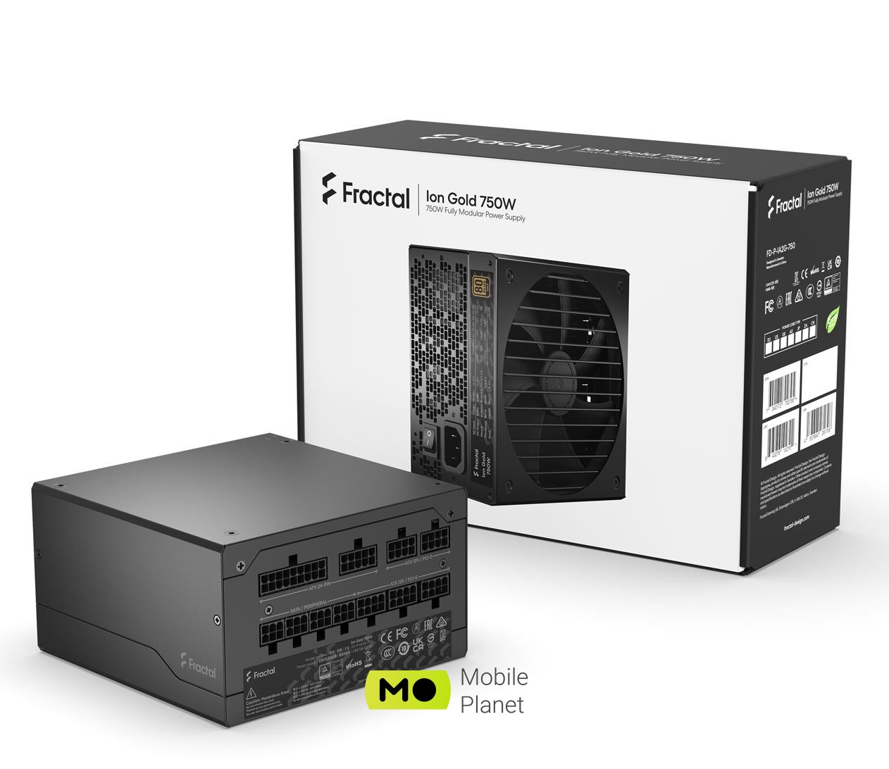 Блок живлення Fractal Design Ion 750W 80 Plus Gold (FD-P-IA2G-750) EU