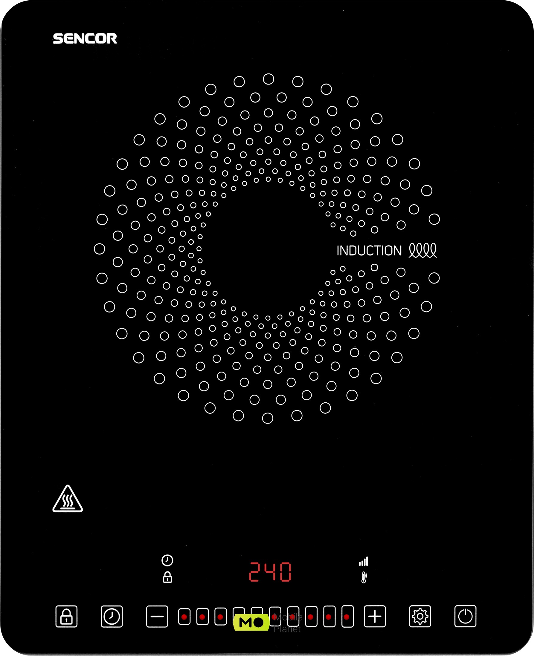 Настільна плита Sencor SCP3701BK