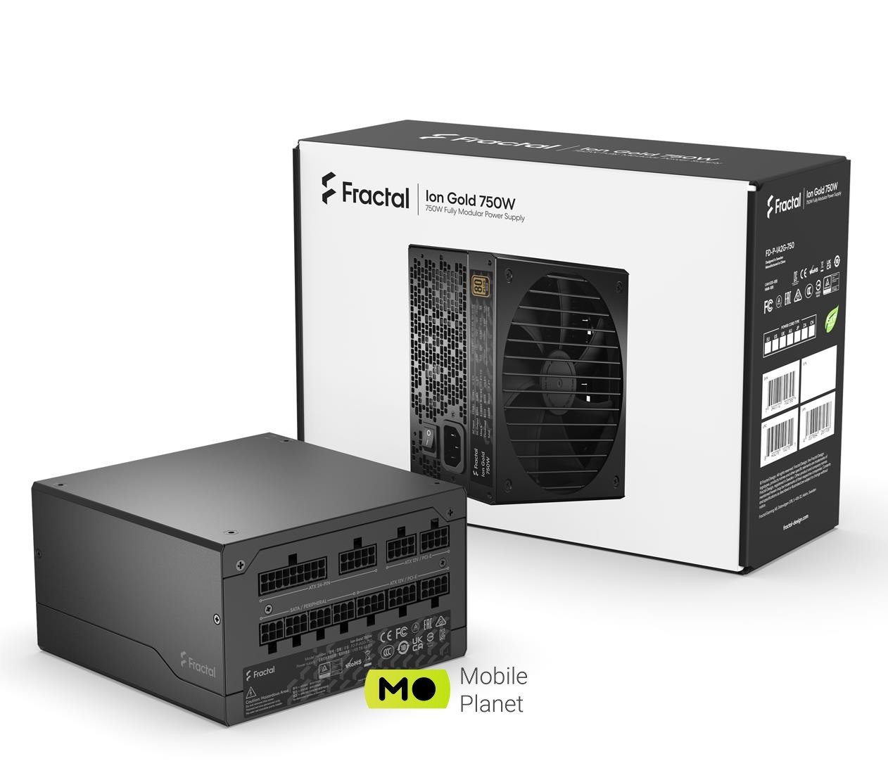 Блок живлення Fractal Design Ion 750W 80 Plus Gold (FD-P-IA2G-750) EU