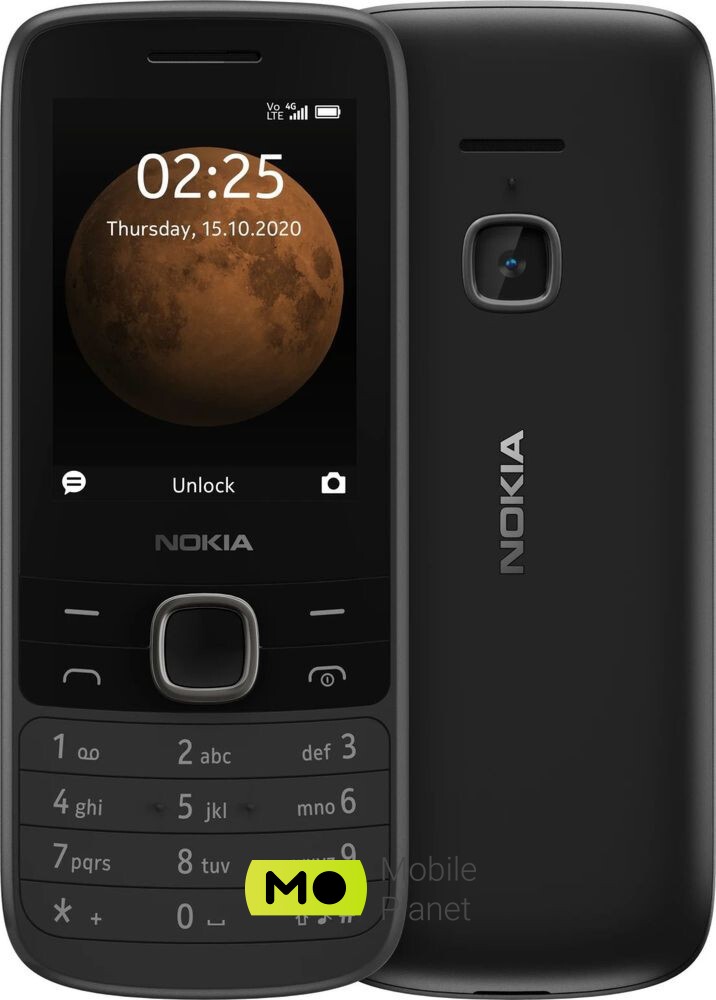 Мобильный телефон Nokia 225 4G DS Black (UA)