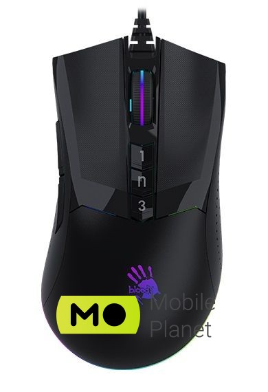Миша A4Tech Bloody W90 Max Stone Black