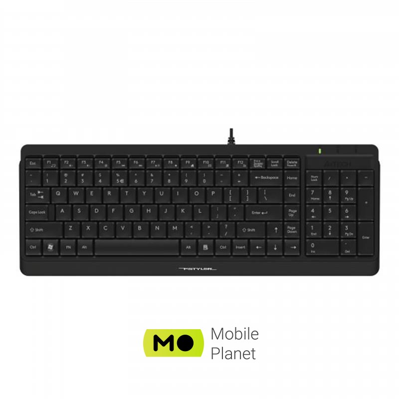 Клавіатура A4Tech Fstyler FK15 Black USB