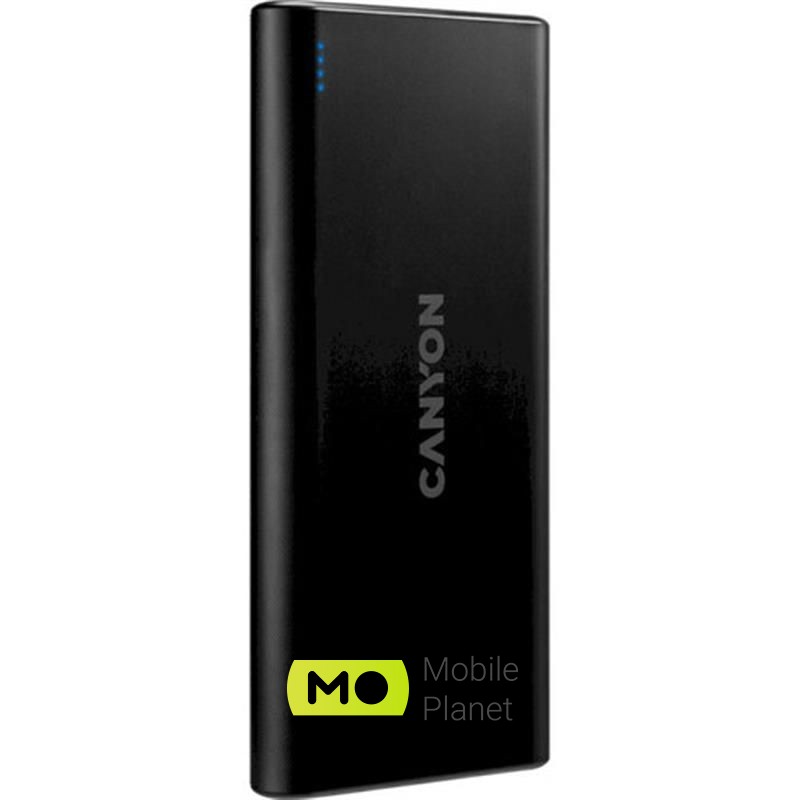 Мобільна батарея Canyon 10000mAh Black (CNE-CPB1006B) (UA)