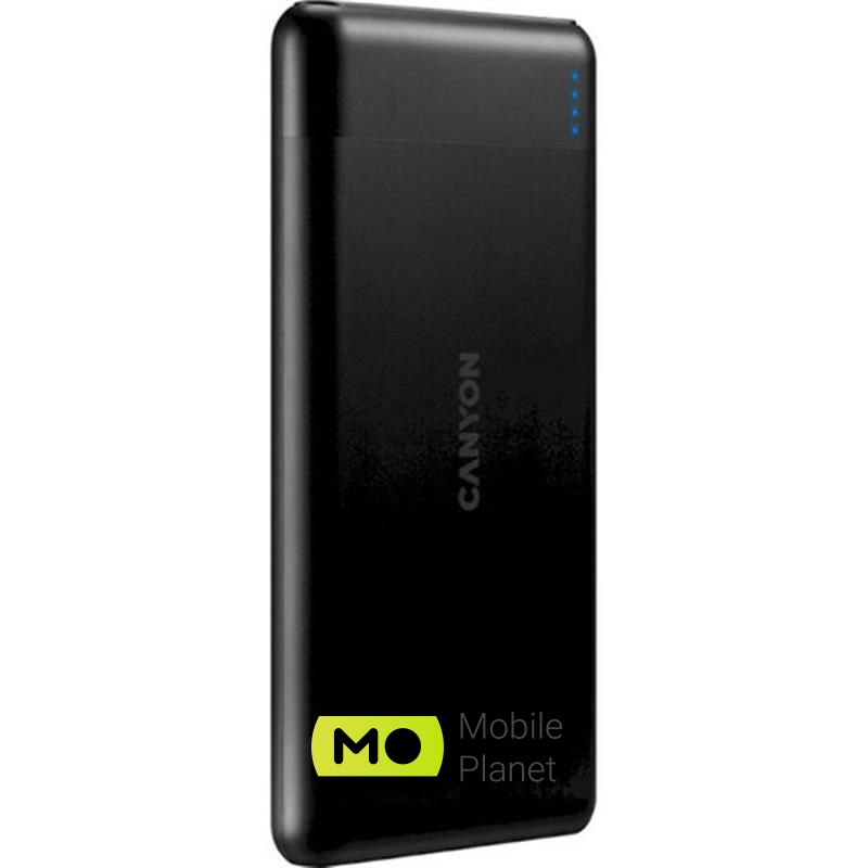 Мобільна батарея Canyon 10000mAh Black (CNE-CPB1007B) (UA)