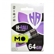 USB 64GB Hi-Rali Stark Series Silver (HI-64GBSTSL)