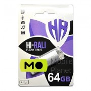 USB 64GB Hi-Rali Rocket Series Silver (HI-64GBVCSL)