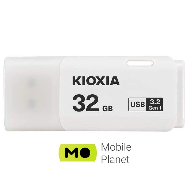 Флеш память USB3.2 32GB Kioxia TransMemory U301 White (LU301W032GG4) (UA)