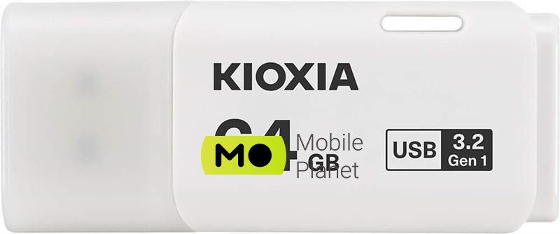 Флеш память USB3.2 64GB Kioxia TransMemory U301 White (LU301W064GG4) (UA)