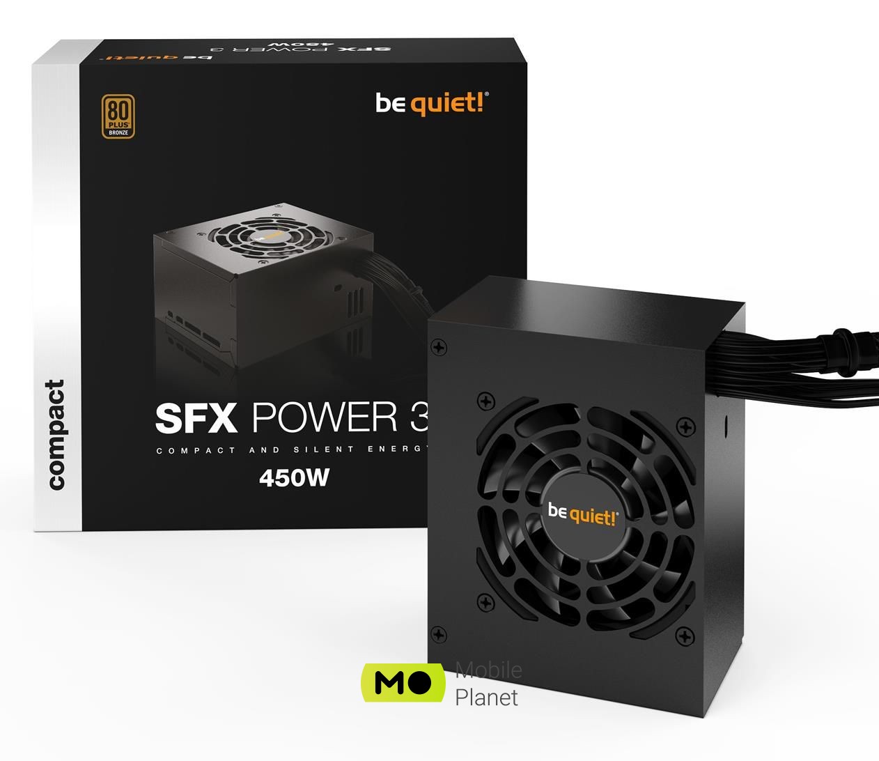 Блок питания be quiet! SFX Power 3 450W 80 Plus Bronze (BN321) EU