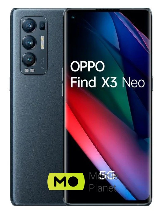 Мобильный телефон OPPO FIND X3 NEO 5G 12/256Gb Starlight Black Europe