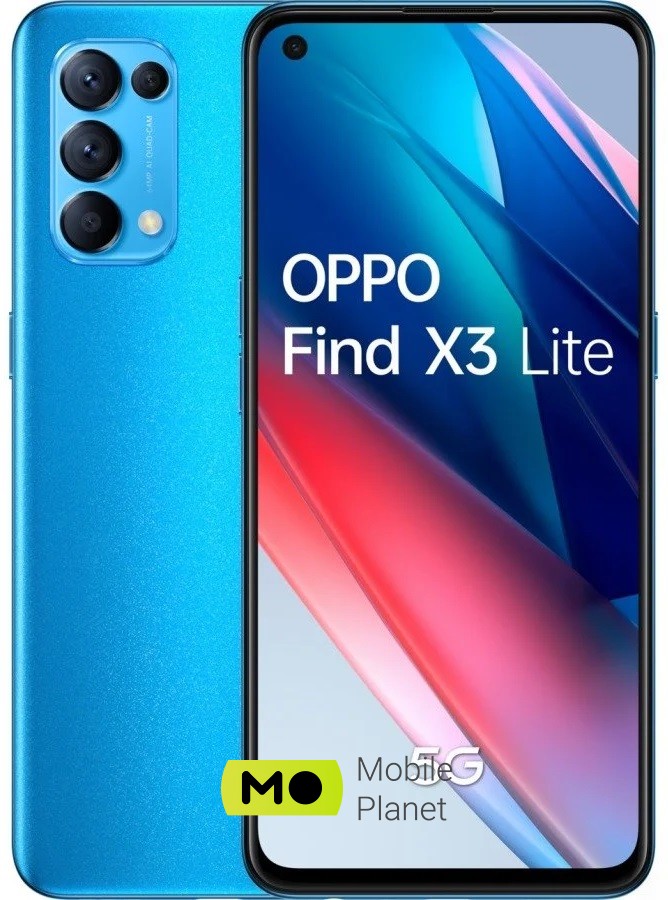 Мобільний телефон OPPO FIND X3 Lite 5G 8/128Gb Astral Blue Europe
