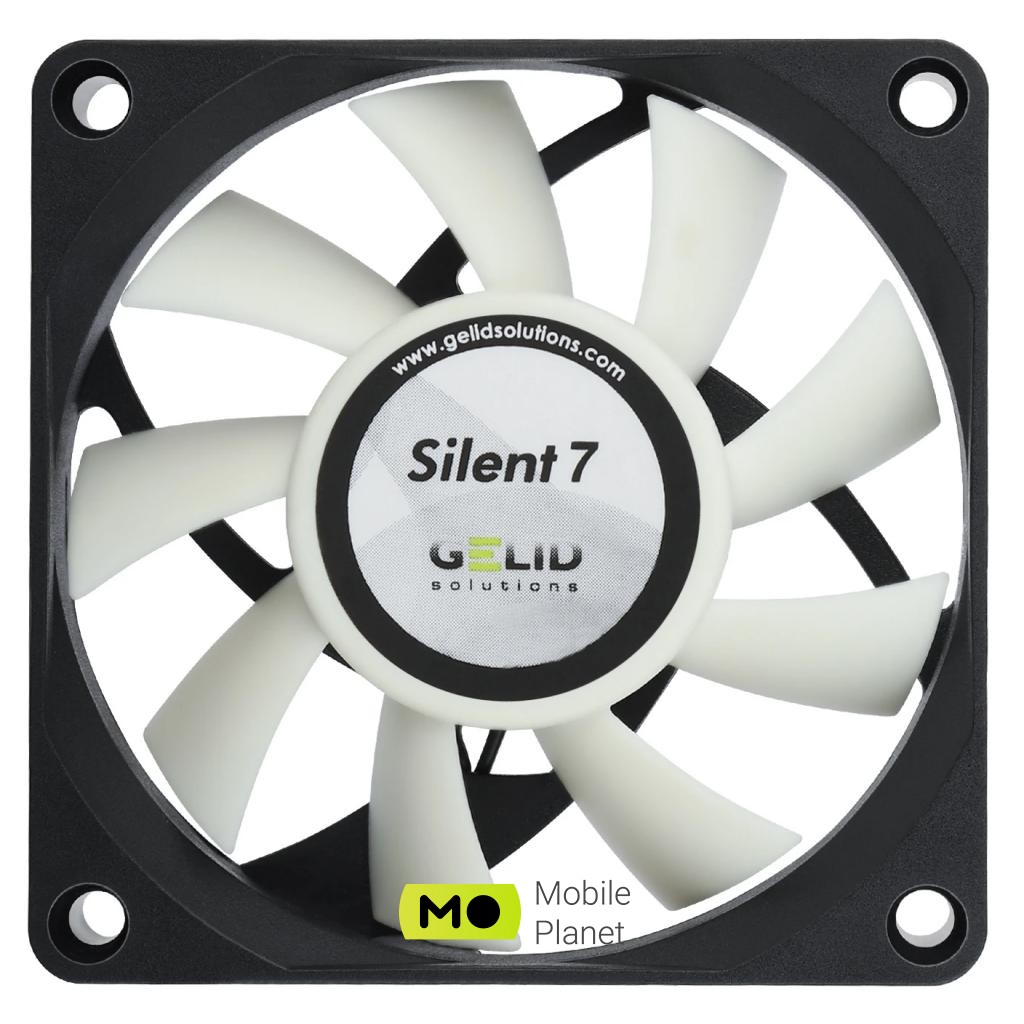 Кулер для корпуса GELID Solutions Silent 7 70 mm (FN-SX07-22) (UA)