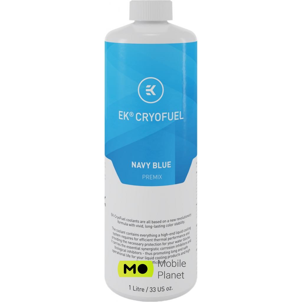 Охолоджуюча рідина EKWB EK-CryoFuel Navy Blue (Premix 1000mL) (3831109813270) (UA)