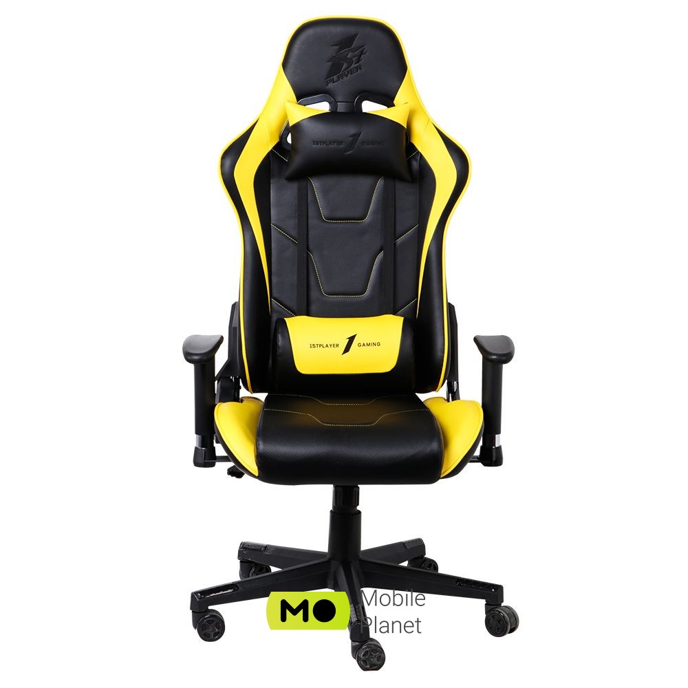 Ігрове крісло 1stPlayer FK2 Black-Yellow