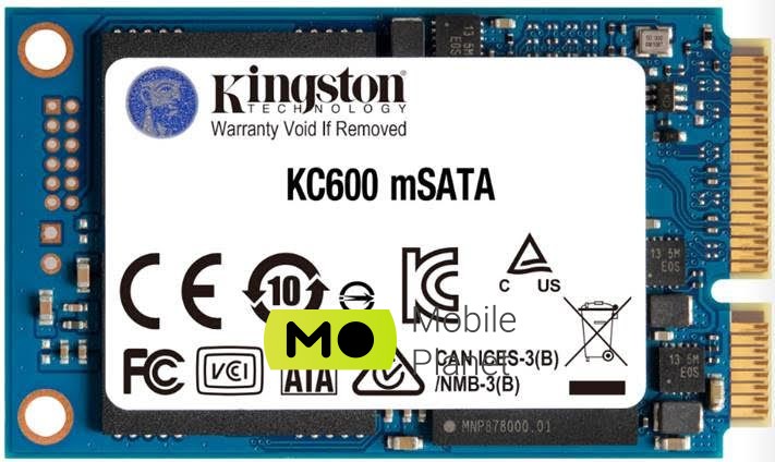 SSD диск 1ТB Kingston KC600 mSATA SATAIII 3D TLC (SKC600MS / 1024G) (UA)