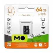 MicroSDXC 64GB UHS-I Class 10 T & G (TG-64GBSDCL10-00)