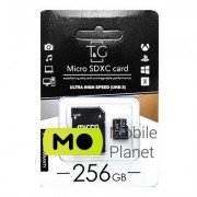 MicroSDXC 256GB UHS-I U3 Class 10 T&G + SD-adapter (TG-256GBSD10U3-01)