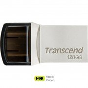 Transcend 128GB JetFlash 890 Silver USB 3.1/Type-C (TS128GJF890S) (UA)