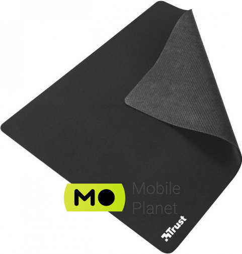 Килимок Trust Mouse Pad M Black (250x210x3 мм) (24193) (UA)