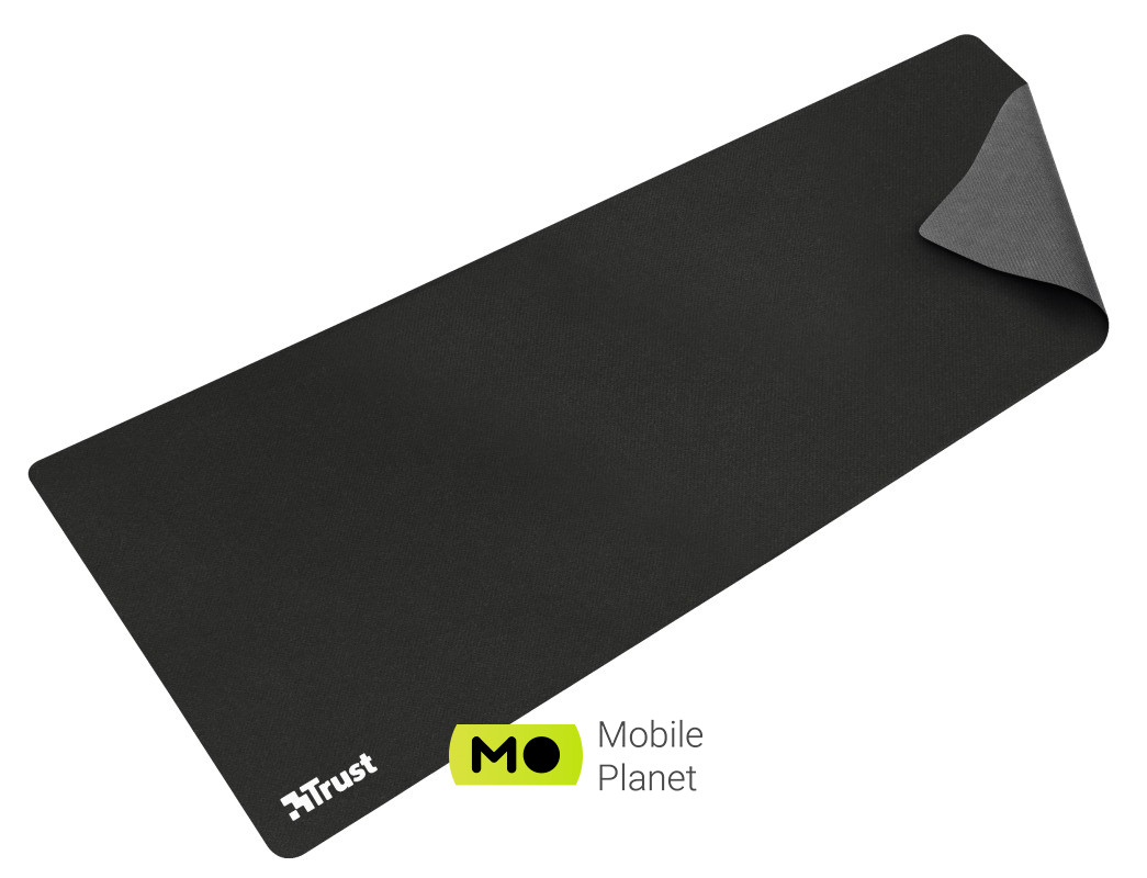 Коврик Trust Mouse Pad XXL Black (930x300x3 мм) (24194) (UA)