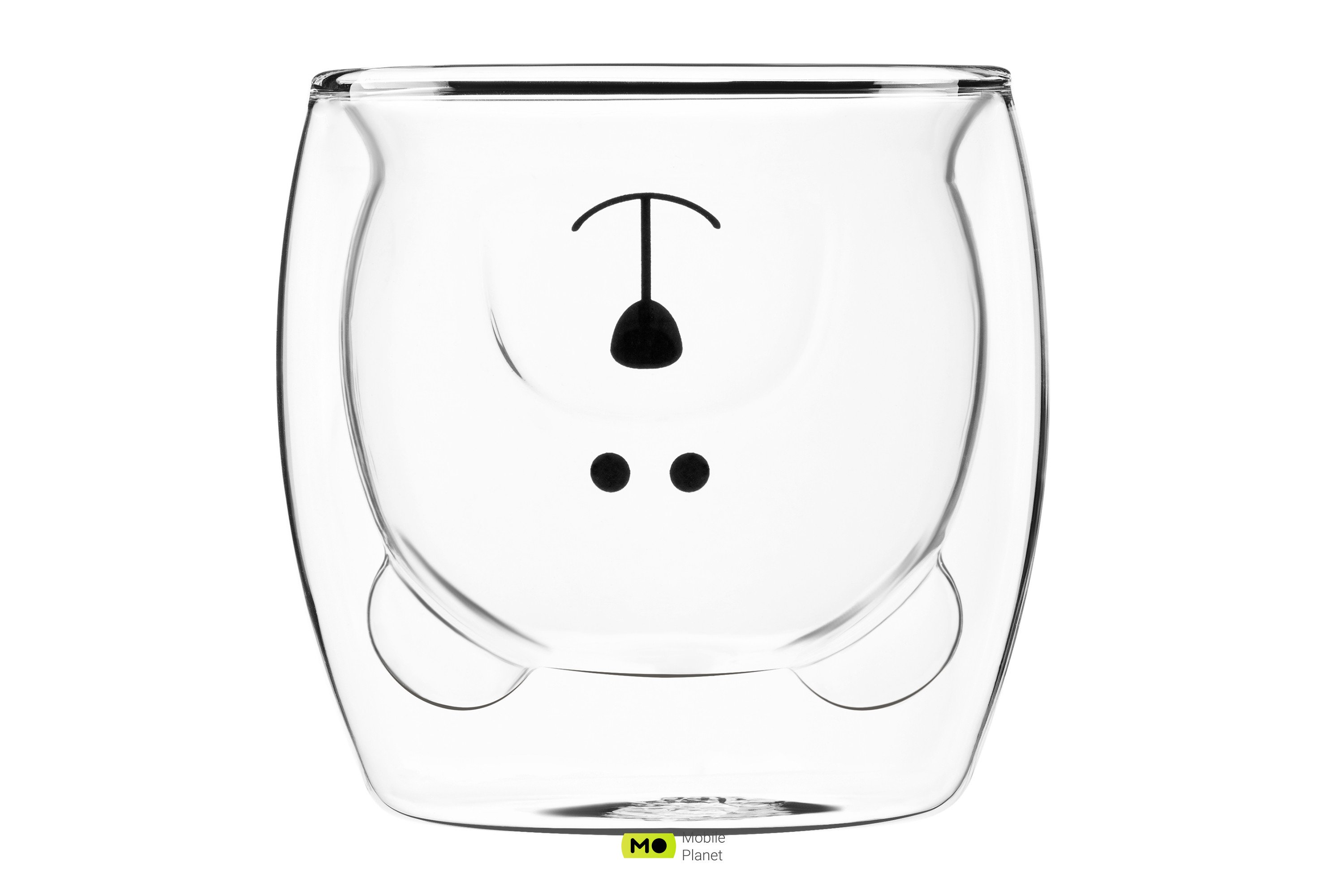 ARDESTO Набір чашок Animals з подвійними стінками, 250 мл, 2 шт (AR2625GA) (UA)