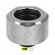 Фітинг для СВО ThermalTake Pacific C-Pro G1 / 4 PETG 16mm OD Compression - Chrome / DIY LCS (CL-W213-CU00SL-A) (UA)