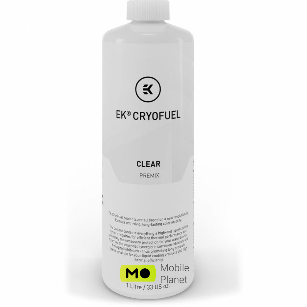 Охолоджуюча рідина Ekwb EK-CryoFuel Clear Premix 1000mL (3831109813256) (UA)