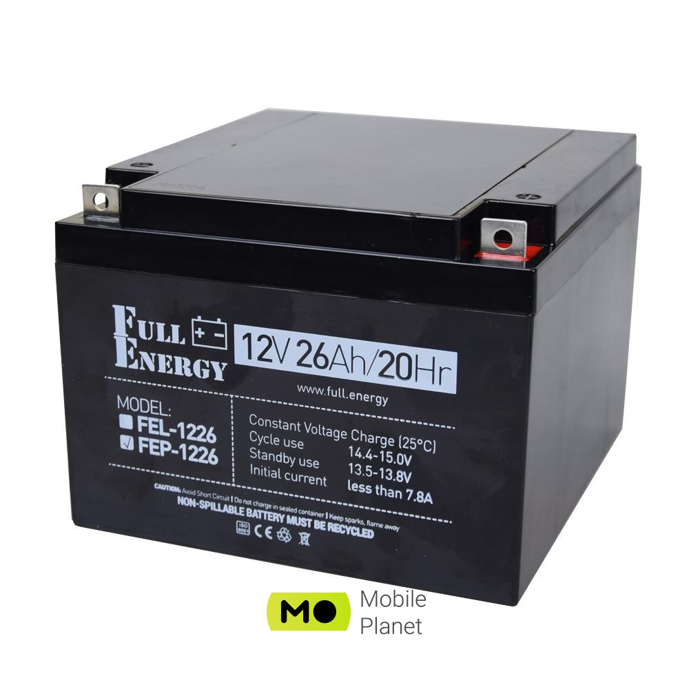 Аккумуляторная батарея Full Energy FEP-1226 (UA)