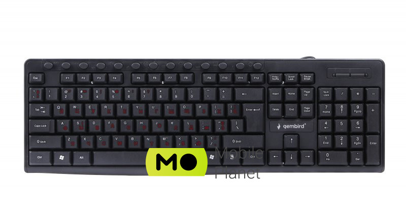 Клавіатура Клавиатура Gembird KB-UM-107--UA (USB Black)