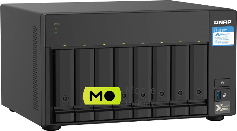 Мережеве сховище NAS QNAP TS-832PX-4G ОЗУ 4 ГБ (UA)