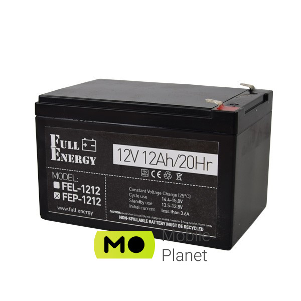 Акумуляторна батарея Full Energy FEP-1212 (UA)