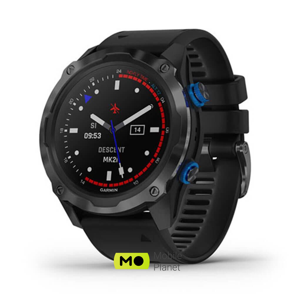 Garmin Descent Mk2i Titanium Carbon Gray DLC with Black Band (010-02132-01 / 11)