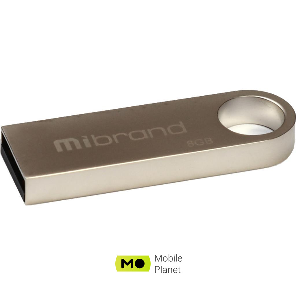 Флеш память Mibrand 8GB Puma Silver USB 2.0 (MI2.0/PU8U1S) (UA)