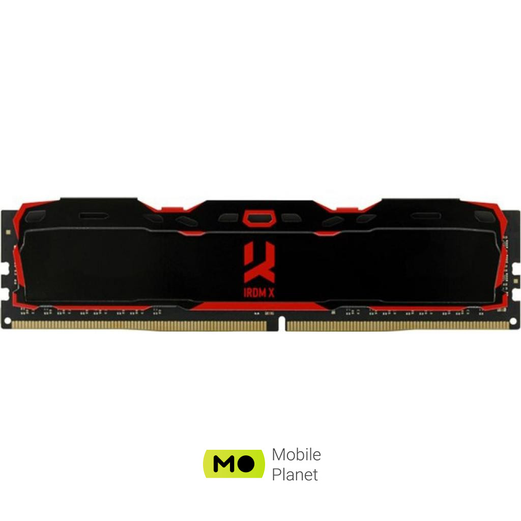 Оперативна пам'ять DDR4 16GB 3200 MHz IRDM X Black GOODRAM (IR-X3200D464L16A / 16G) (UA)