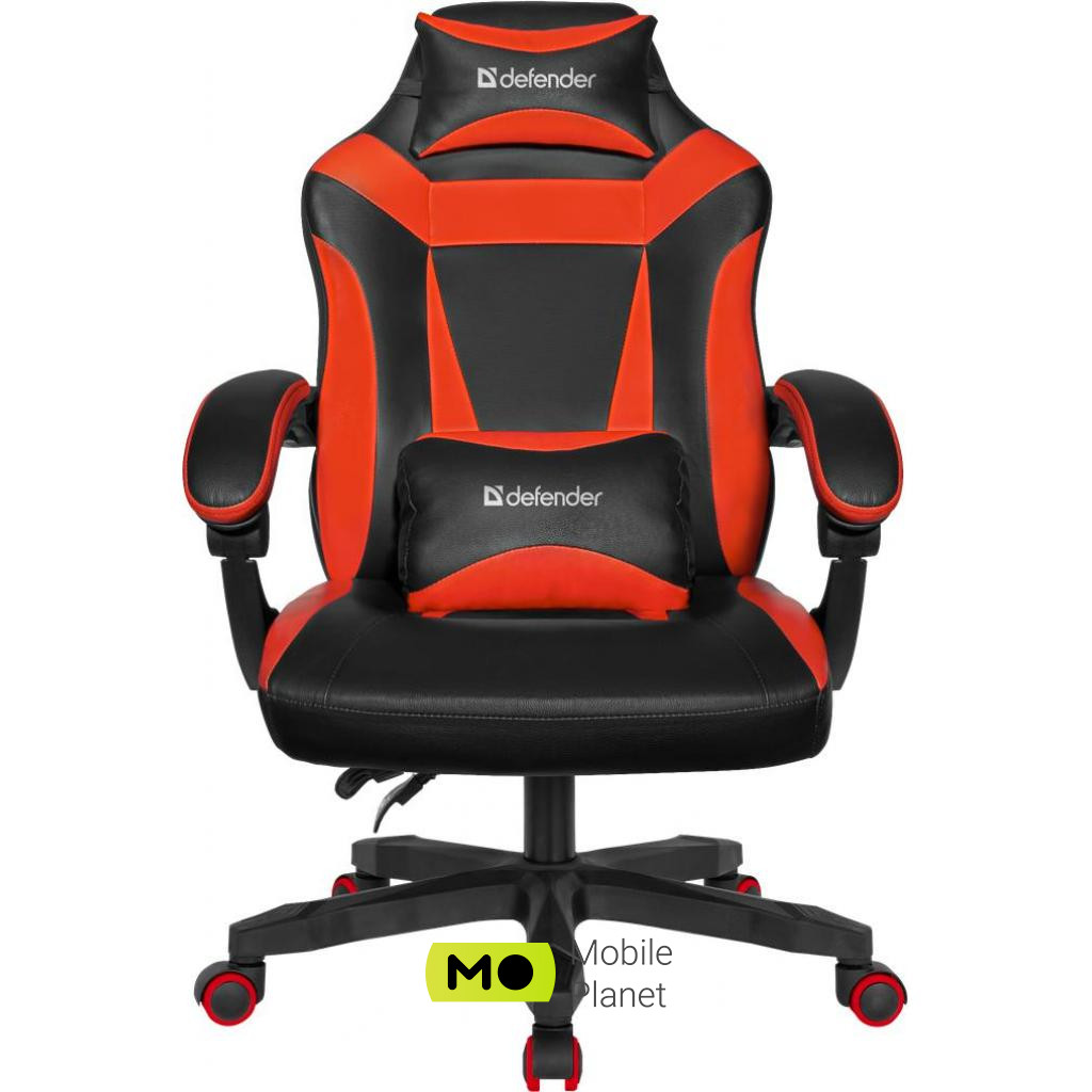 Ігрове крісло Defender Master Black / Red (64359) (UA)