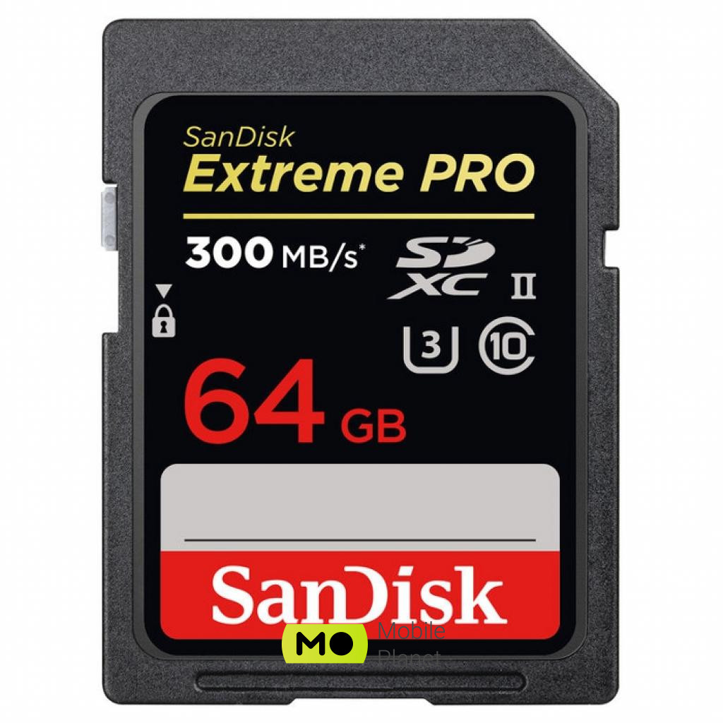 Карта памяти SANDISK 64GB SDXC Extreme Pro UHS-II (SDSDXDK-064G-GN4IN) (UA)