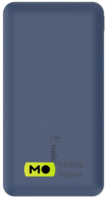 Мобильная батарея Belkin 10000mAh, 15W, Dual USB-A, USB-C, blue (BPB011BTBL) (UA)