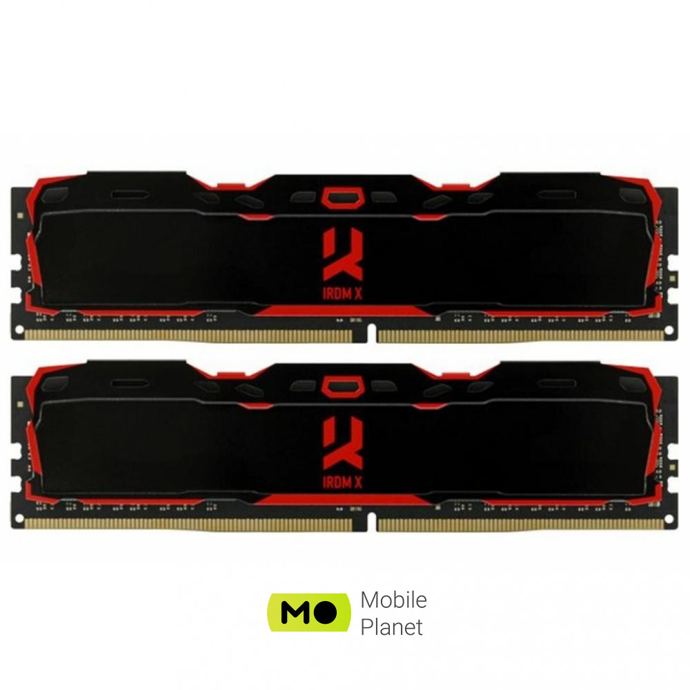 Оперативна пам'ять GOODRAM 16 GB (2x8GB) DDR4 3200 MHz IRDM X (IR-X3200D464L16SA/16GDC) (UA)