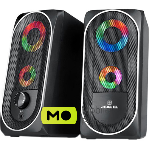Акустическая система REAL-EL S-110 USB Black (UA)
