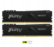Kingston FURY 16GB (2x8GB) 3200MHz CL16 Beast Black (KF432C16BBK2/16) EU