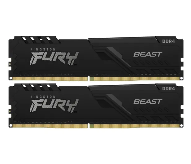 Оперативная память Kingston FURY 32GB (2x16GB) 3200MHz CL16 FURY Beast Black (KF432C16BB1K2/32) EU