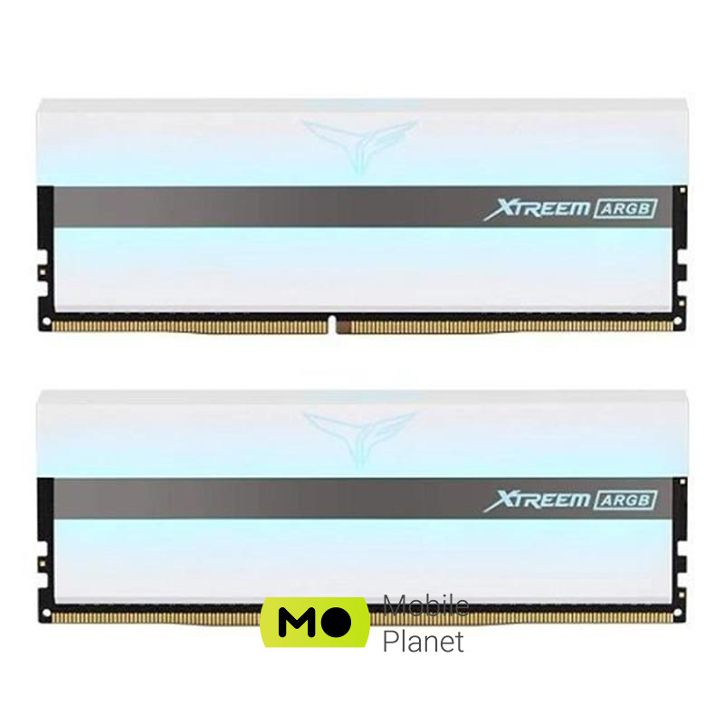 Оперативная память DDR4 2x8GB/3600 Team T-Force Xtreem ARGB White (TF13D416G3600HC18JDC01)