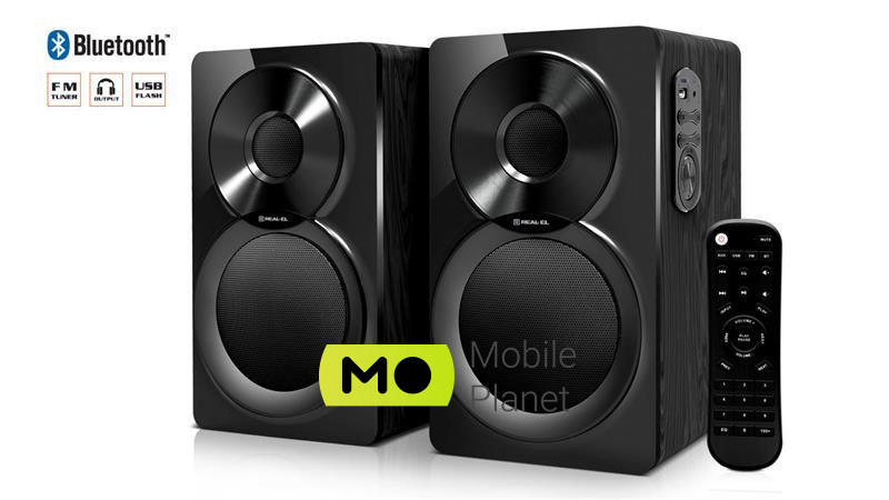 Акустична система REAL-EL S-450 Black (EL121200005) (UA)