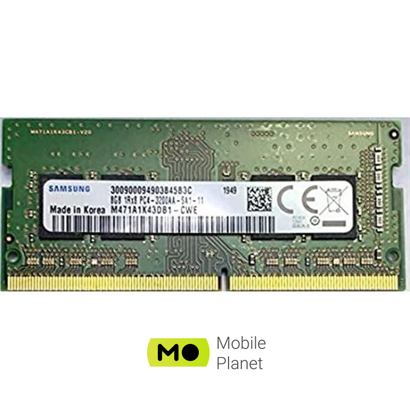 Оперативная память SO-DIMM 8GB/3200 DDR4 Samsung (M471A1K43DB1-CWE)
