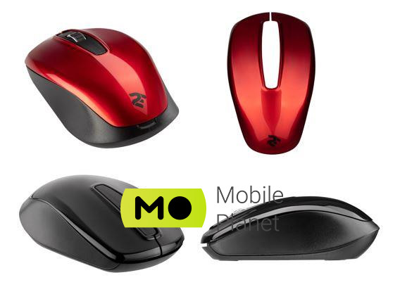 Миша 2E MF2020 WL Black and Red (2E-MF2020WB) USB (UA)